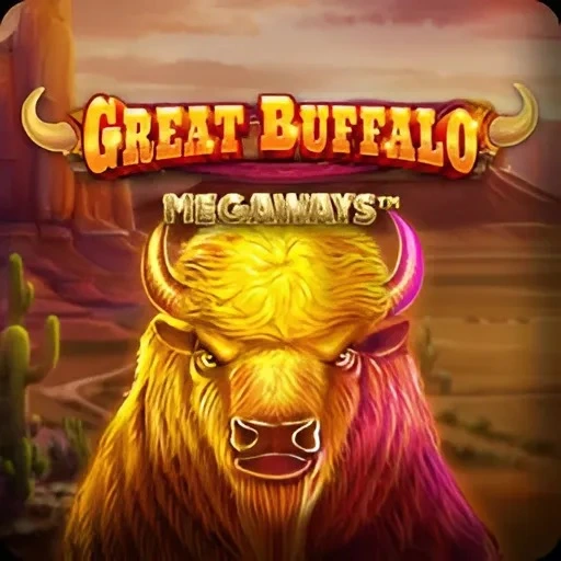 Great Buffalo Megaways – złoty bizon w scenerii prerii